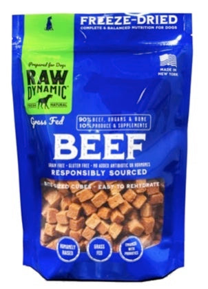 Raw Dynamic Freeze-Dried Beef 5.5oz