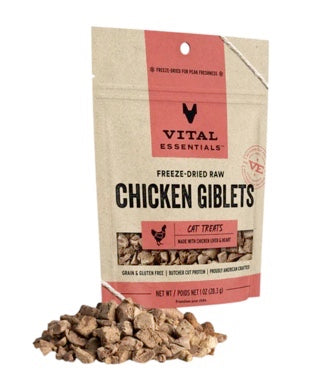 Vital Essential Freeze Dried Chicken Gib 1oz