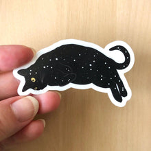 Load image into Gallery viewer, Jaycat Designs - Black Cat Galaxy Sticker
