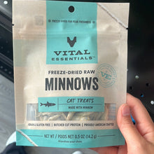 Load image into Gallery viewer, Vital Essential Freeze Dried Minnows .5oz
