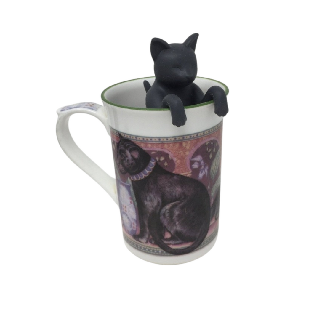 Tea Infuser - Grey Cat