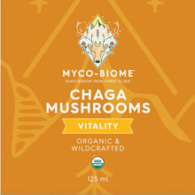Load image into Gallery viewer, Adored Beast Myco-Biome Chaga Mushrooms 125ml/ Liquid Triple Extract
