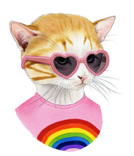 Load image into Gallery viewer, Tattoos - Rainbow Cat
