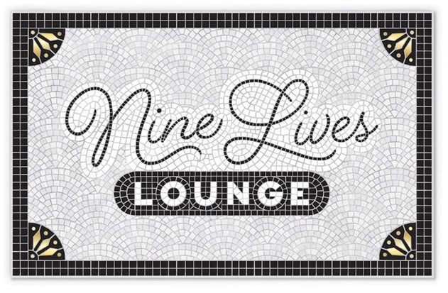 Nine Lives Lounge Placemat