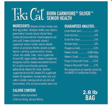 Load image into Gallery viewer, Tiki Cat Senior Health 2.8 lbs
