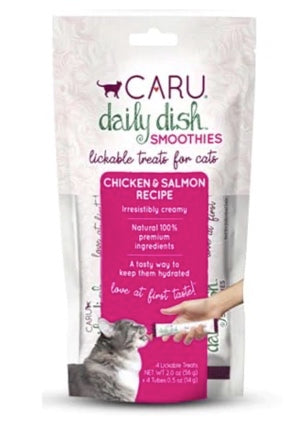 Caru Daily Dish Smoothies Treats- Chicken & Salmon Recipe