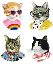 Load image into Gallery viewer, Tattoos - Cat Club Set
