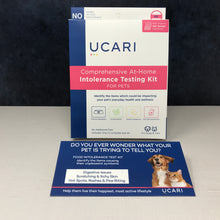 Load image into Gallery viewer, UCARI Pet Sensitivity &amp; Intolerance Test Kit for Cats and Dogs
