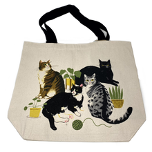 Load image into Gallery viewer, Cat Collective Tote Bag
