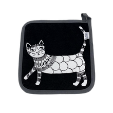 Load image into Gallery viewer, Pot Holder - Downtown Cool Cats

