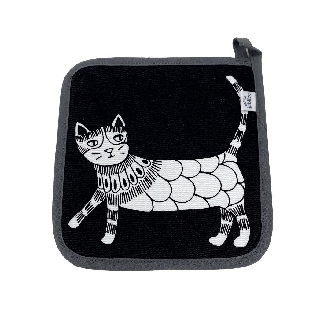 Pot Holder - Downtown Cool Cats