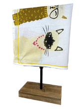 Load image into Gallery viewer, Fancy Feline Big Dish Towel
