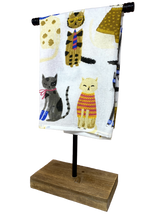 Load image into Gallery viewer, Fancy Feline Med Dish Towel
