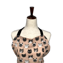 Load image into Gallery viewer, Kids Cat Apron - Cute Cat Faces
