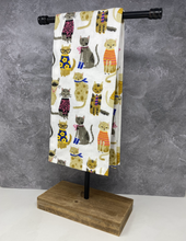Load image into Gallery viewer, Fancy Feline Sml Dish Towel
