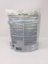Load image into Gallery viewer, Picture of the back view of a white bag of pet grass self-grow kit
