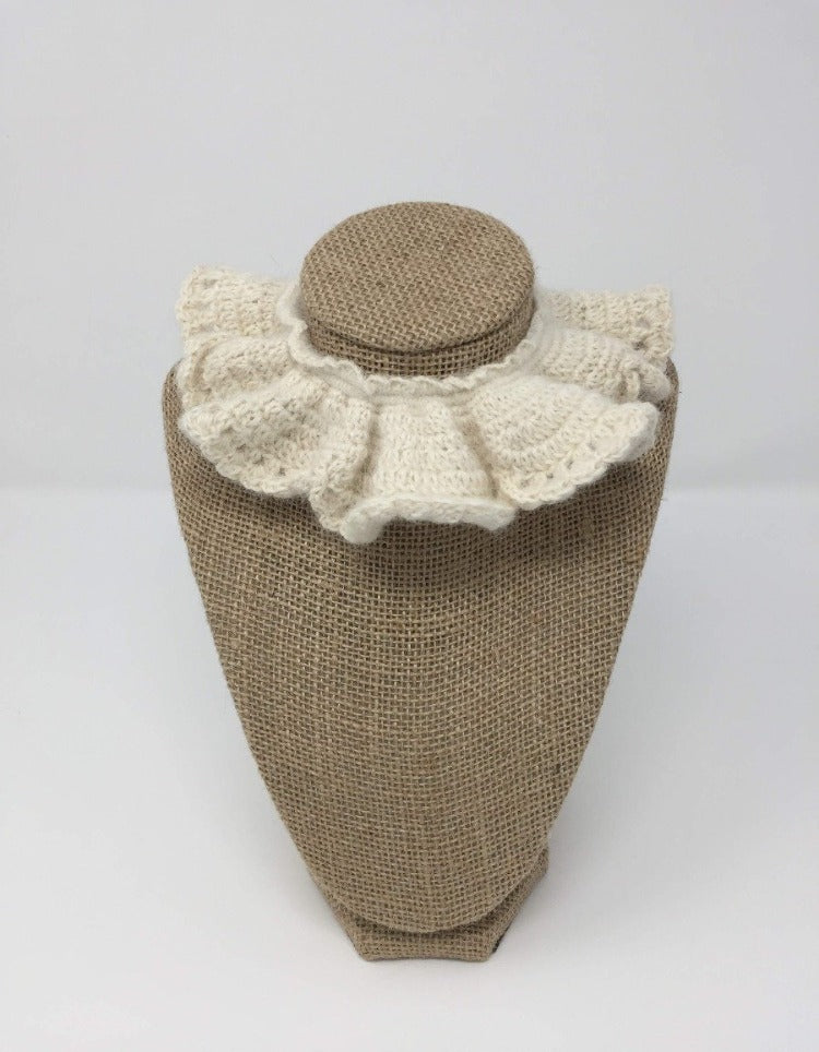 Hand Crochet Alpaca Wool Pet Collars