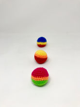 Load image into Gallery viewer, Jingle Bell Ball 3 pc. Toy Set - Polo Stripes
