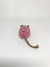 Load image into Gallery viewer, Mouse with Bell Toy - Pink
