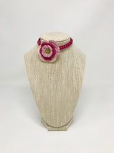 Load image into Gallery viewer, Corsage Tie Necklace - Pink Multi
