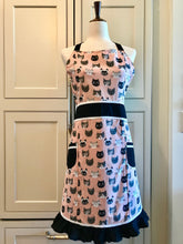 Load image into Gallery viewer, Kids Cat Apron - Cute Cat Faces
