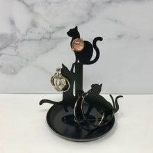 Load image into Gallery viewer, Jewelry Stand - Black Cats
